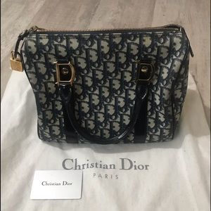 Authentic blue/navy monogram